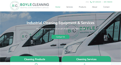 Desktop Screenshot of boylecleaning.com