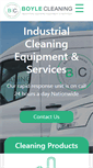 Mobile Screenshot of boylecleaning.com